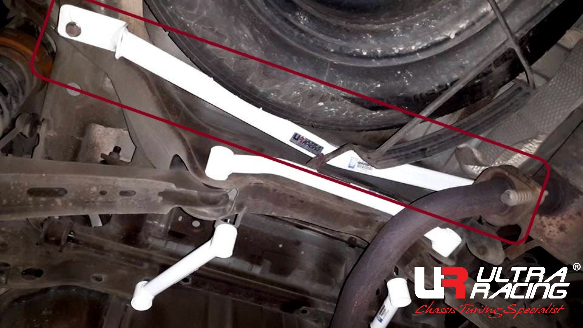 Mitsubishi Outlander - Rear Lower Bar / Rear Member Brace
