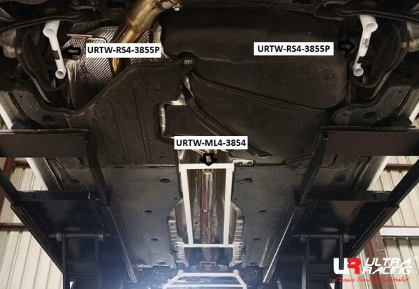 Skoda Superb - Rear Lower Side Bar / Rear Side Member Brace