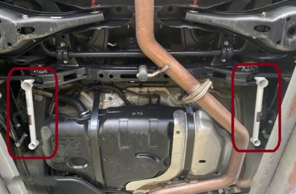 Hyundai Avante - Rear Lower Side Bar / Rear Side Member Brace