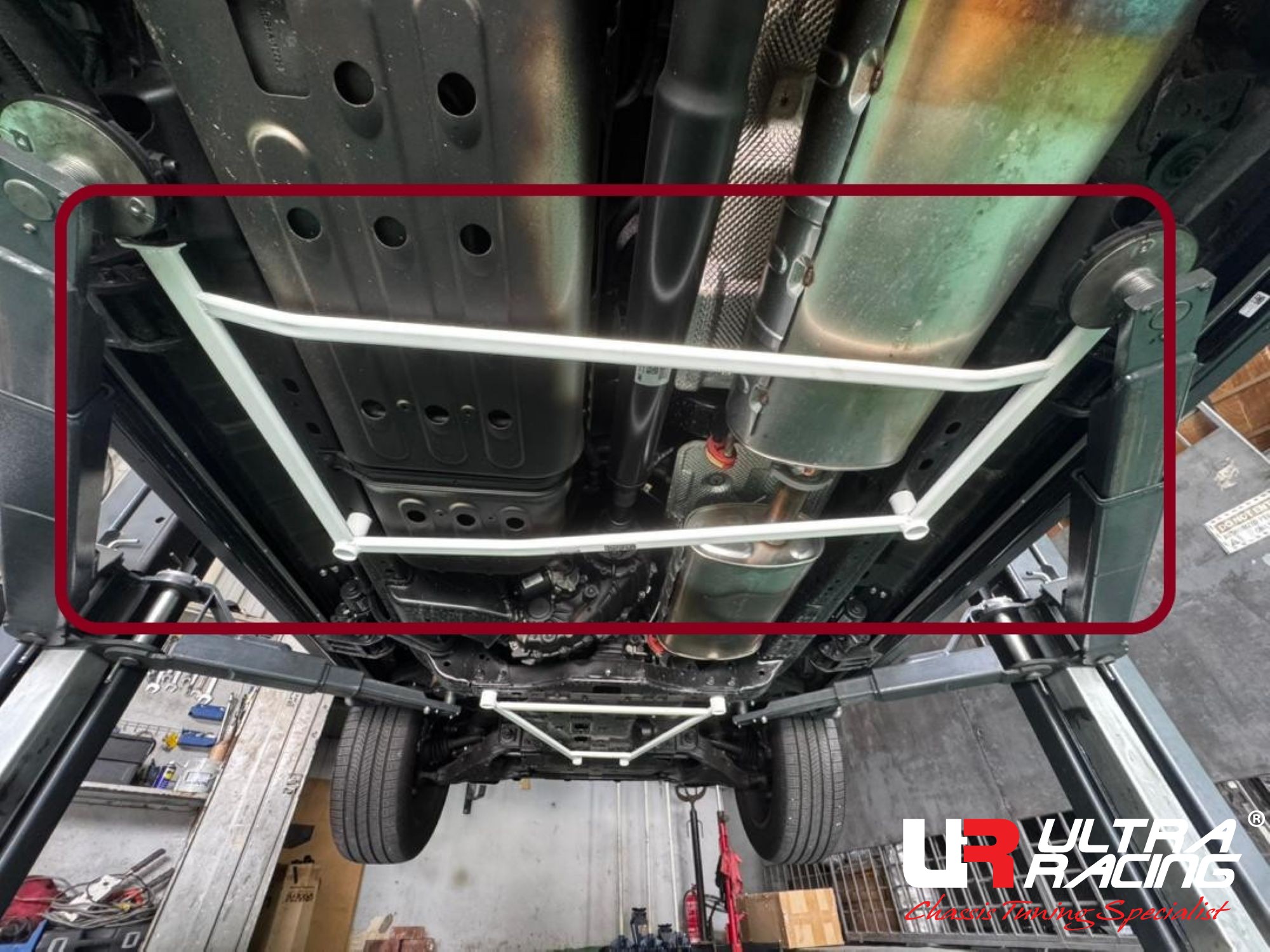 GWM - Rear Lower Bar / Rear Member Brace